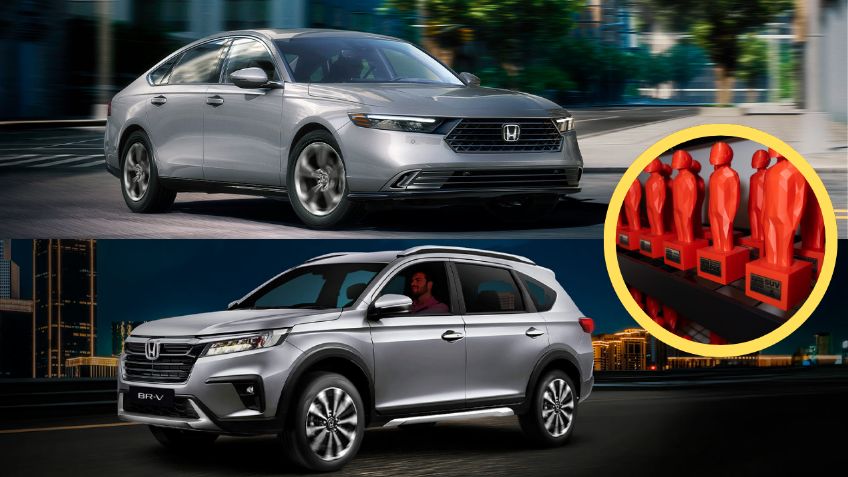 Honda Accord y Honda BR-V, premiados como "Mejor Sedán Mediano A y Mejor SUV Subcompacta B 2025"