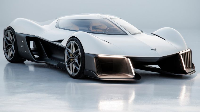 Chevrolet Corvette 2025 UK Concept: ¡Parece sacado de una película de ciencia-ficción!