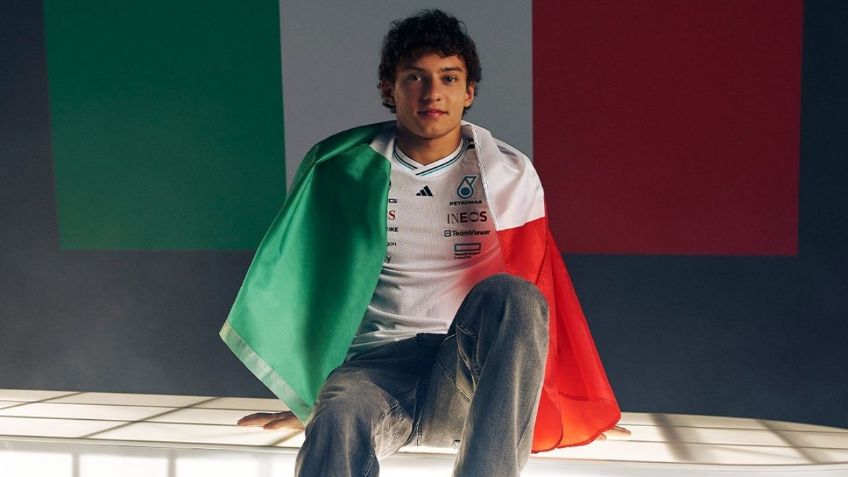 Kimi Antonelli: ¿Qué estudia el piloto de 18 años de Fórmula 1 y en qué auto de lujo fue visto en su escuela?