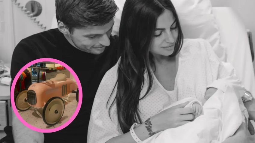 ¡La hija de Max Verstappen recibe su primer auto! Y tiene el número de su padre en F1