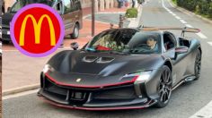 Charles Leclerc fue visto en su Ferrari SF90 XX Stradale, ¡en un McDonald’s!