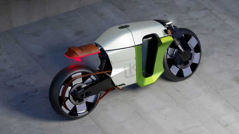 Slavia B La motocicleta  del futuro de Skoda Auto 