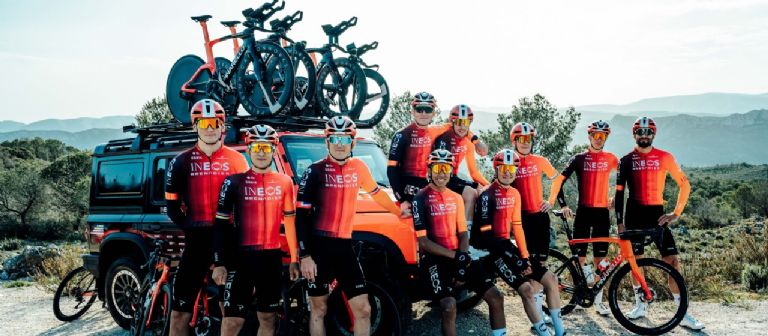 INEOS Grenadier, el vehículo 4x4 que apoya en el Giro de Italia