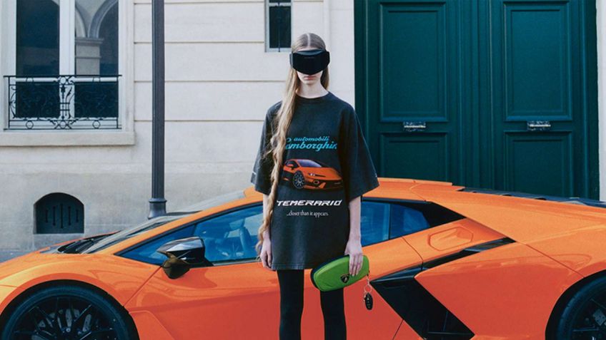 Balenciaga y Lamborghini lanzan colaboración global, ¡moda y diseño automotriz en una colección!