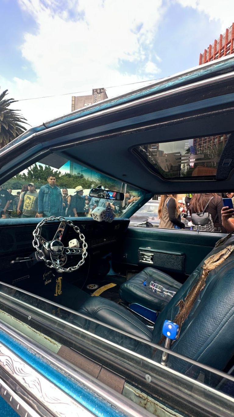 Autos lowrider en CDMX