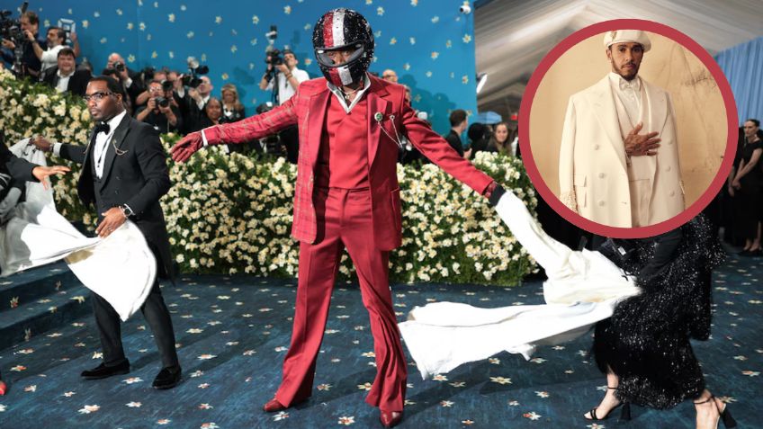 ¡La F1 brilló en la MET Gala 2025! Así fueron los looks de Lewis Hamilton y Damson Idris