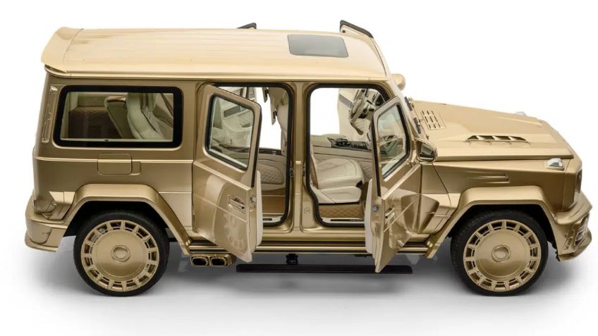 Mansory lo hace de nuevo: Checa esta Mercedes-Benz-AMG G63 dorada