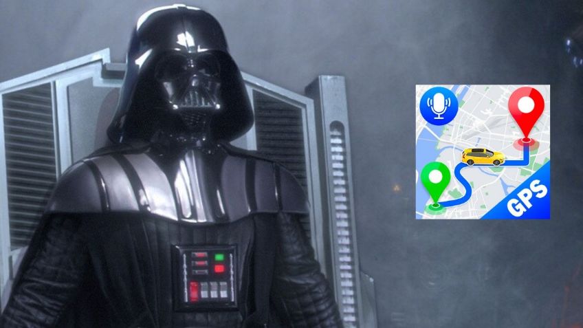 ¡Darth Vader puede ser el guía del GPS de tu vehículo! Así de fácil se puede activar