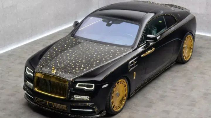 Nuevo Rolls-Royce Wraith de Mansory: ¡Tiene salpicaduras de oro!