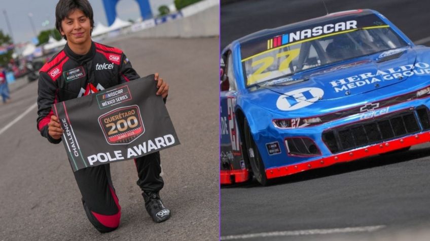 Helio Meza, con Pole en la categoría Challenge de NASCAR México Series