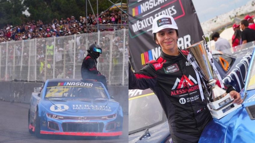 Helio Meza, con total dominación gana la NASCAR Challenge en EcoCentro