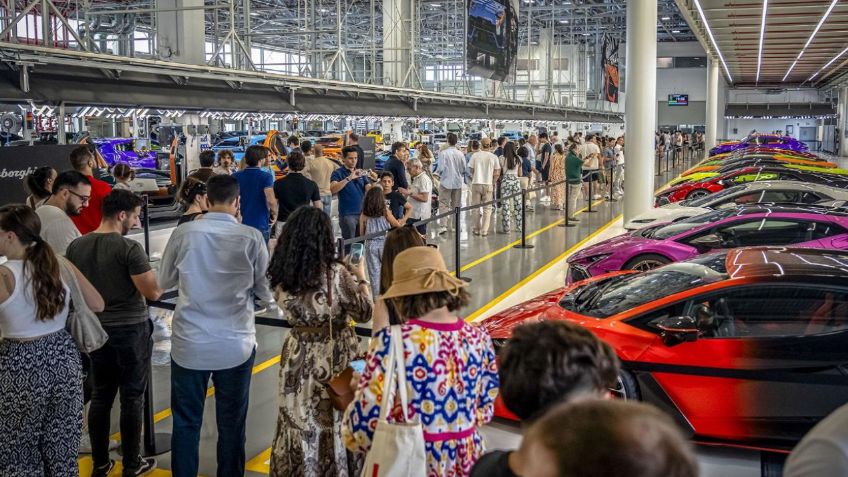 Family and Friends Day de Lamborghini: 9,000 personas fueron recibidas en la sede de esta marca