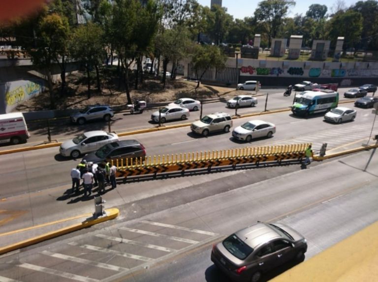 Funcionan los carriles reversibles