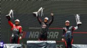 Foto ilustrativa de la nota titulada: Alessandros Racing consigue doble podio en la Nascar México este viernes