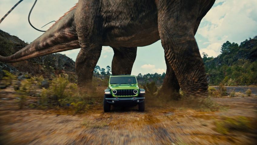 Jeep sigue siendo importante para la franquicia cinematográfica Jurassic World