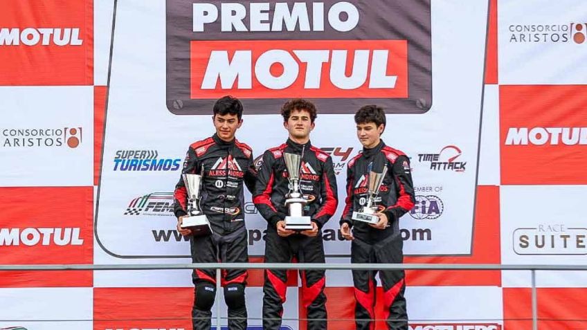 Alessandros Racing arrasa en el Autódromo Hermanos Rodríguez durante la F4 NACAM