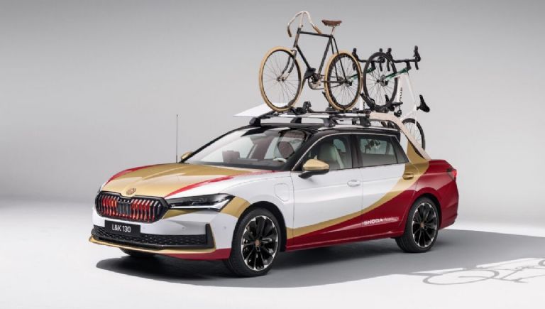 Así es el Skoda L&K 130 del Tour de France 2025