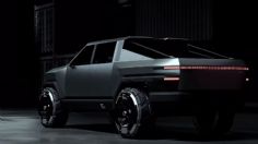 No es la Cybertruck de Tesla, pero GAC diseña una pickup futurista en China