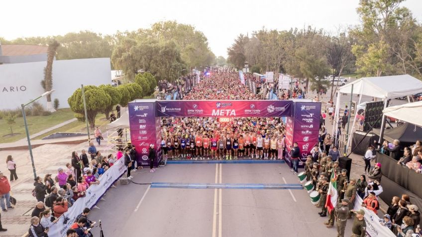 BMW fomenta la vida saludable en el Maratón Internacional Tangamanga, donde exhibió el M2 Racing