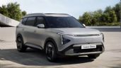 Foto ilustrativa de la nota titulada: Kia Carens Clavis EV, una camioneta eléctrica para siete pasajeros en mercados emergentes