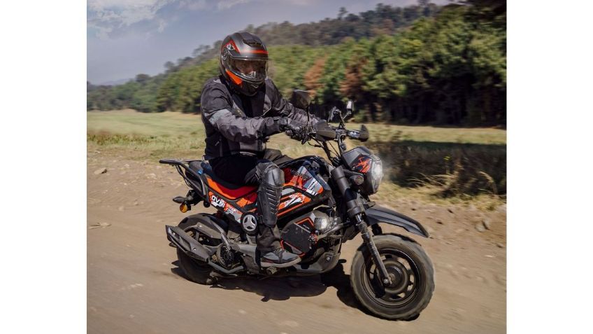 Vento Ovni Track 170: Se parece a la Honda NAVI, pero tiene características de moto doble propósito