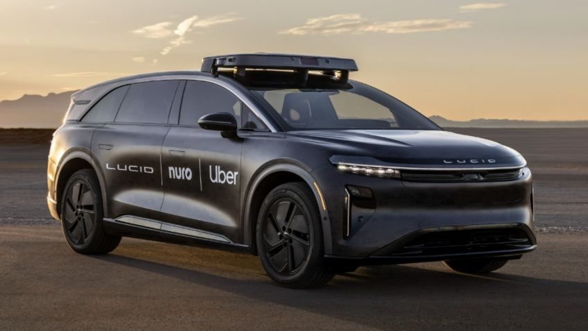 Uber y Lucid se unen para la nueva generación de robotaxis, más lujo y tecnología