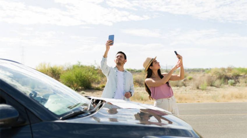 ¿Qué hacer si chocas en carretera y no hay señal móvil?