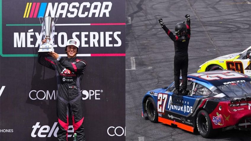 Helio Meza gana en Puebla y se corona campeón de la temporada regular en NASCAR Challenge México