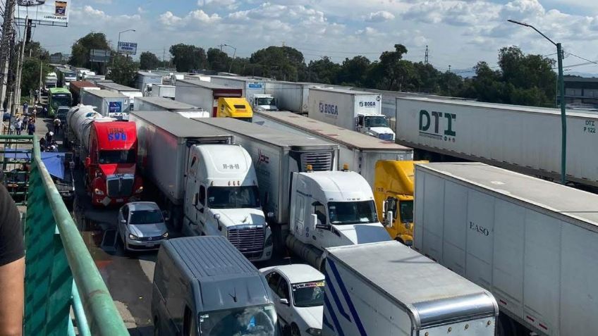 Megabloqueo de transportistas: Vialidades afectadas este lunes 24 de noviembre