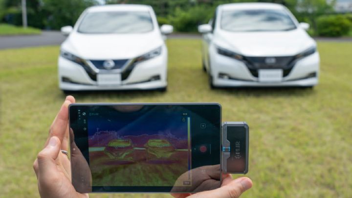 Nissan prueba pintura con metamateriales que enfría tu auto hasta 12 °C menos