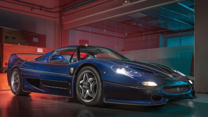Ferrari F50 Blue Carbon de Don Huayra: Así se hizo esta pieza icónica automotriz