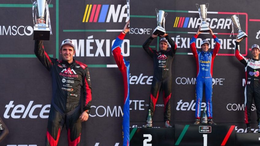 Rubén Rovelo, con podio en Monterrey en la NASCAR México Series