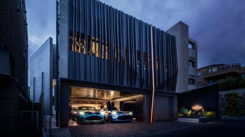 Aston Martin inaugura su primera casa de ultra lujo en Tokio: Diseño y autos como arte