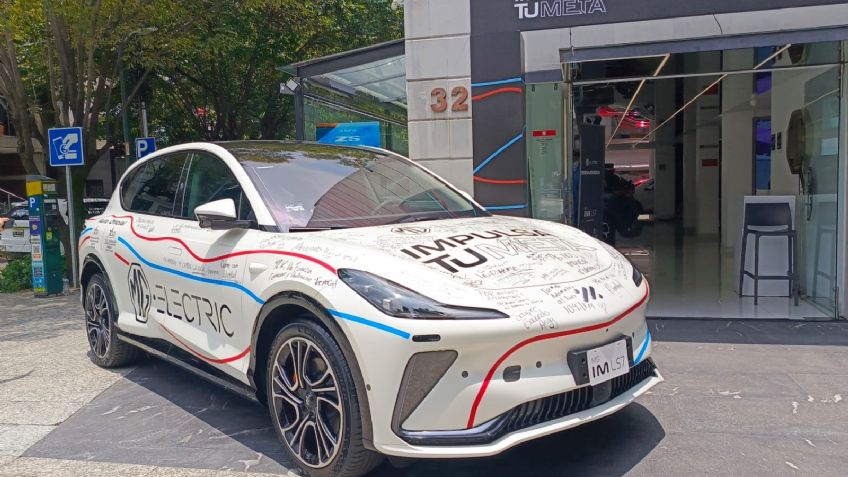 MG presenta a la SUV eléctrica IM LS7 como emblema del Medio Maratón y Maratón de la CDMX