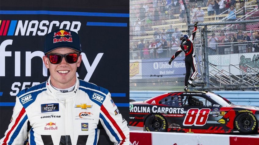 Connor Zilisch se fractura la clavícula tras ganar en NASCAR
