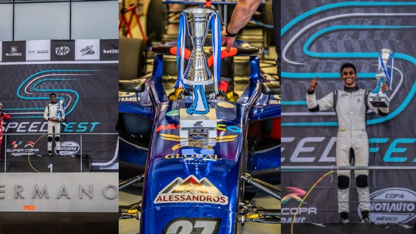 Alessandros Racing debuta al joven piloto Vivek Kanthan y se lleva la F4 NACAM