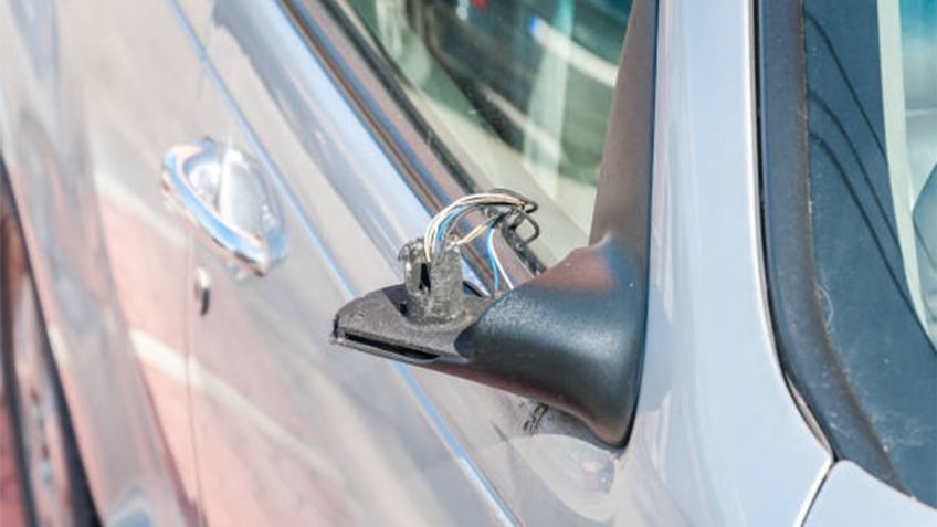 ¿Qué hacer para evitar robos de espejos y accesorios en la CDMX?