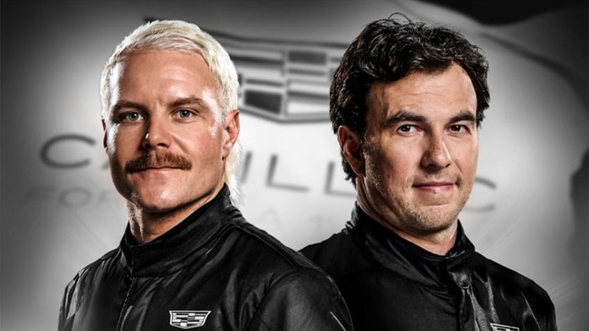 Cadillac anuncia a Checo Pérez y a Bottas como sus nuevos pilotos