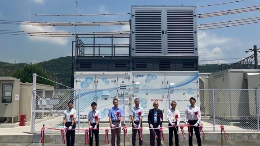 Honda, a con todo con la demostración de la central eléctrica estacionaria de celdas de combustible