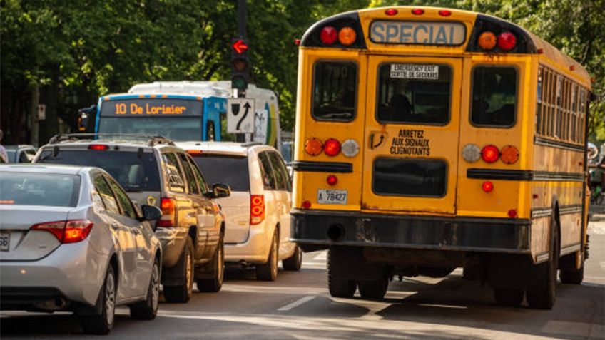Las vialidades más congestionadas durante la entrada y salida de escuelas en la CDMX