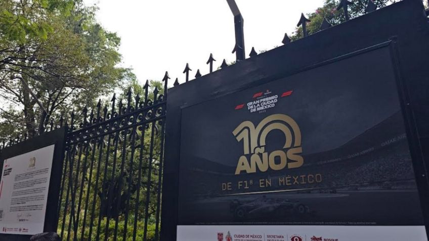 F1 en Chapultepec, GP de México celebra 10 años y hay exposición fotográfica gratis
