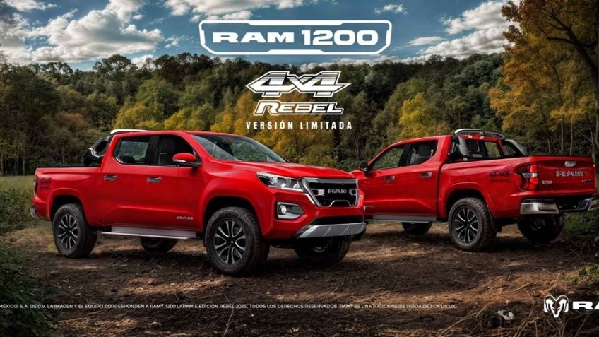 RAM 1200 Rebel 2026: llega a México su primera edición especial