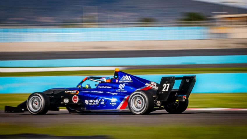 Alessandros Racing se lleva todo en la quinta fecha de la F4 NACAM en Amozoc, Puebla