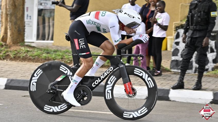 Isaac del Toro firma histórico quinto lugar en contrarreloj de Mundial de Ciclismo