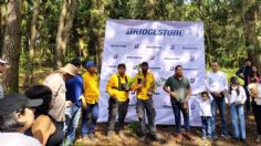 Bridgestone, con impulso a la reforestación del Bosque de Ahuatepec