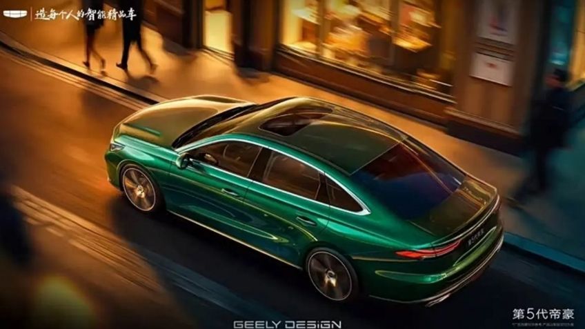 Geely Emgrand, así se verá su nueva generación y será más grande y agresivo