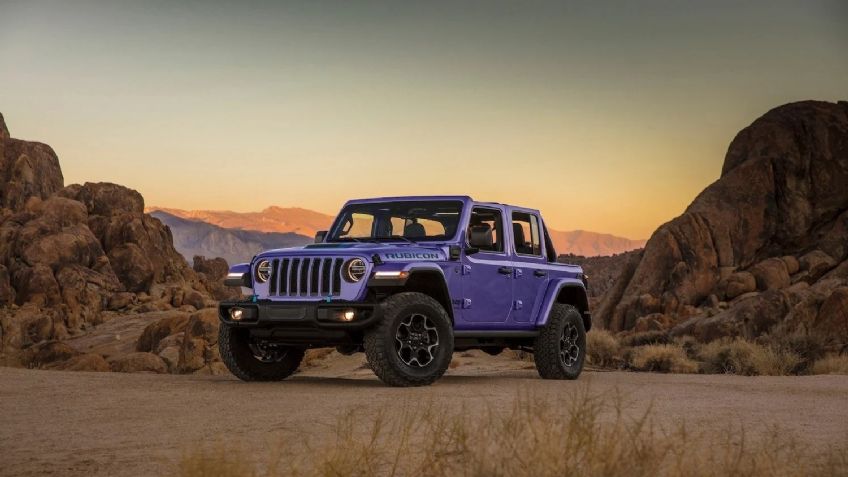 Jeep regresa el color morado al Wrangler y dicen no al JT (Gladiator) 4XE