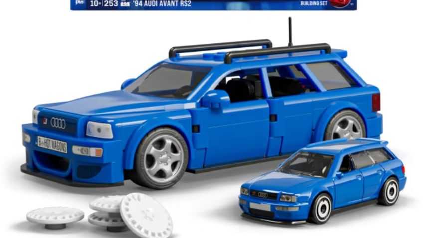 Diversión para construir, estos autos Audi armables de Hot Wheels serán el regalo perfecto