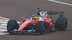 ¿Qué le pasó al auto de Lewis Hamilton en su primera prueba con Ferrari?