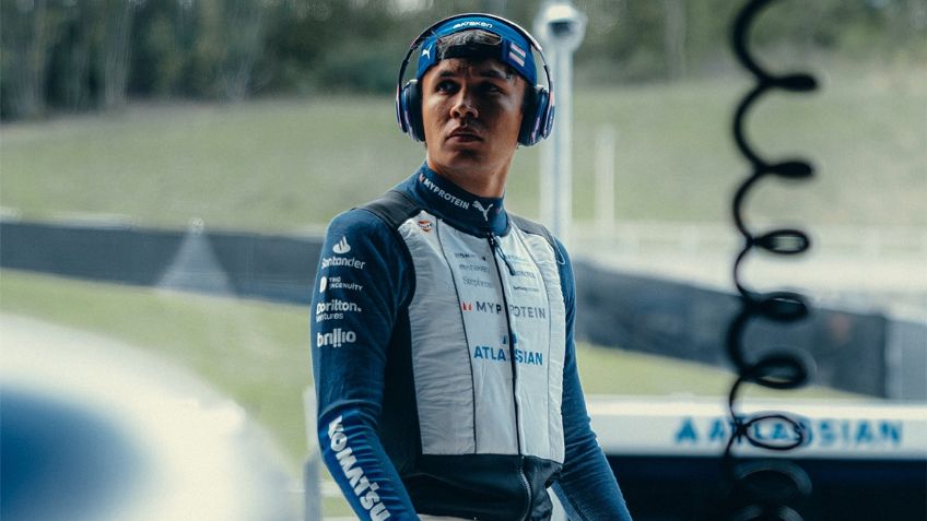 Albon decepcionado por no poder participar en los test de Barcelona con Williams